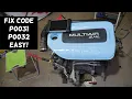 CODE P0031 P0032 ENGINE LIGHT ON DODGE RAM PROMASTER CITY FIAT 500X FIAT TORO