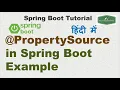Spring Boot PropertySource Annotation with Example Spring Boot Tutorial In Hindi