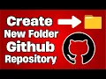 How To Create Folder In Github Repository Quick Guide