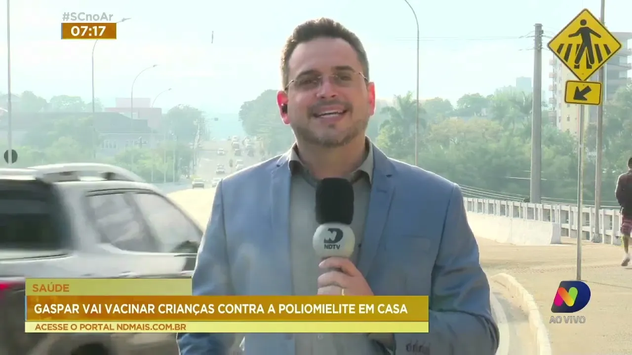 Pomerode quase atinge cobertura total de vacinação contra a poliomielite