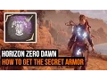 Horizon Zero Dawn How to get the secret armor Shield Weaver Armor
