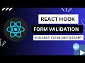 Complete React Form Validation Forms Handling Validation Tutorial using React