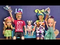 Father s Day surprise Elsa Anna toddlers - Barbie dolls