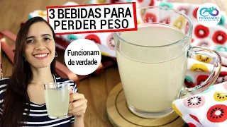 3 BEBIDAS QUE REALMENTE TE AJUDAM A EMAGRECER! COMPROVADAS PELA CIÊNCIA! FUNCIONAM!