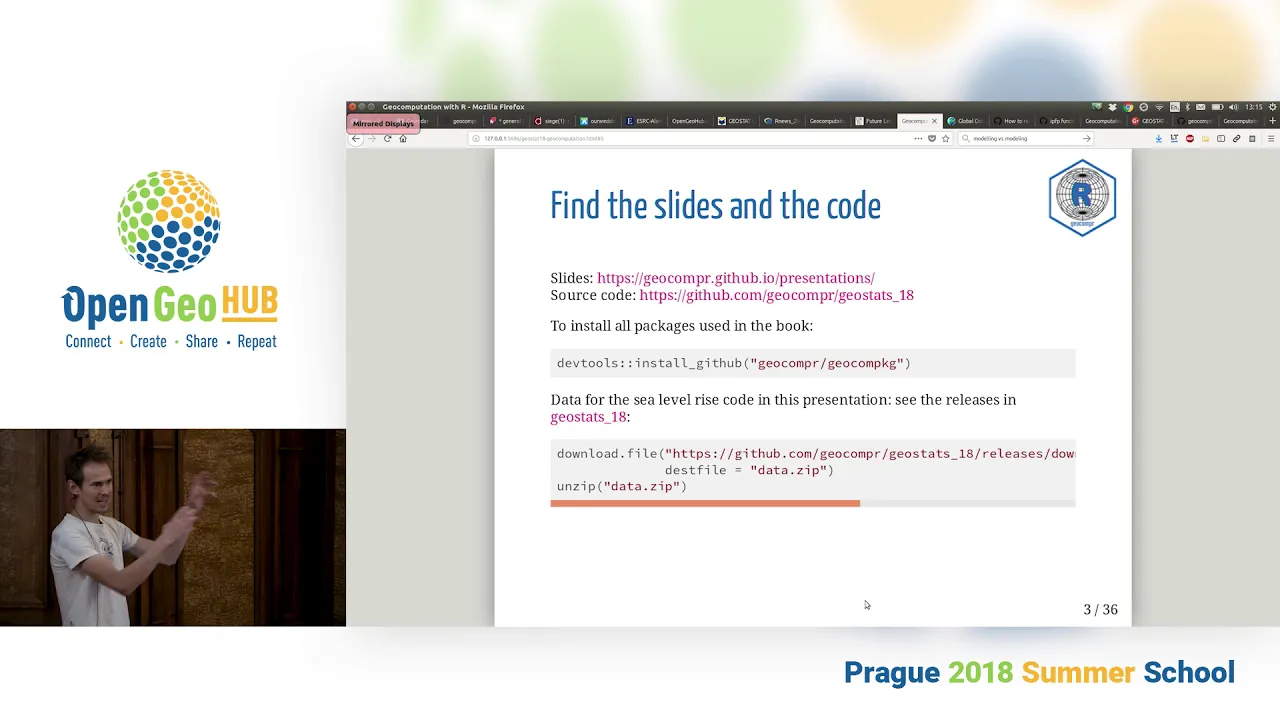 Robin Lovelace: "Geocomputation with R"