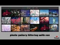 How to Create a Photo Gallery Filtering with HTML CSS and JavaScript