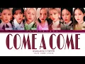 dreamcatcher -come a come- COVER chakra / color coded lyris (Rom/sub eng)