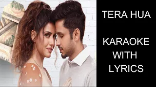 tera hua karaoke instrumental with lyrics cash arijit singh