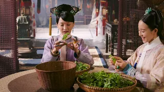 如懿黑化為孩子報仇，用一把薄荷葉帶走嫡子，讓皇后生不如死！ #周迅 #霍建華 #青櫻傳#中國電視劇