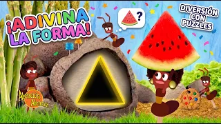 ¡Adivina la Forma con Las Hormigas! 🍉 Historias cortas | Atención Atención