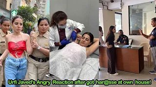 Urfi Javed's Angry Reaction after got har@ssed by her housing society inside her own flat!😱