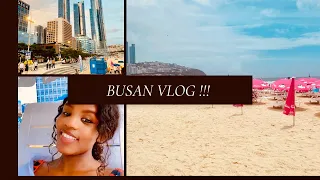 VLOG: BUSAN|| BEACH DAYS|| NIGHT OUT ||