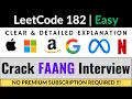 Leetcode 182 - Duplicate Emails