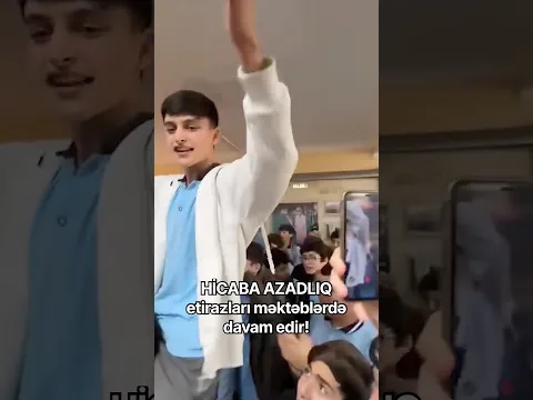 Məktəblərdə hicaba azadlıq etirazları davam edir! Uşaqlar birləşib və haqlarını tələb edir!