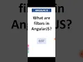 Filters in Angular JS Best Java Training Institute Online Coaching Classes Inspiron Technologies