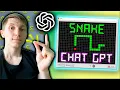 How to Make SNAKE with ChatGPT in 2 Minutes