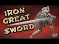 Elden Ring Iron Greatsword Weapon Showcase Ep 105