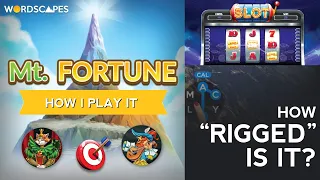 Wordscapes Mt Fortune - Is it rigged S1E02