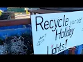 Holiday Tree and Light Recycle - Tacoma Report