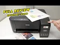 FULL REVIEW Epson EcoTank ET-2400 Printer