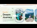 Create Stunning Travel Website Hero Section Using HTML CSS JavaScript Tiny Slider