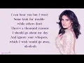Idina Menzel, AURORA - Into the Unknown // Lyrics (From "Frozen 2")