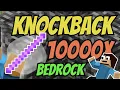 How To Get A Knockback 1 000 Stick In Minecraft Bedrock Tutorial