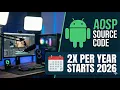 Google Android Source Code Update 2026 Biannual Releases Custom ROM Impact