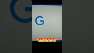 Google Logo using Python Turtle Graphics