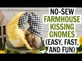 Magnetic Farmhouse Gnomes - How to Make a Gnome Mini