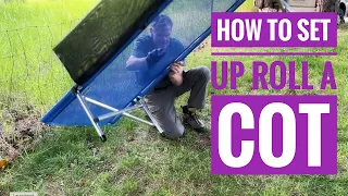How to set up the CampTime Roll-A-Cot