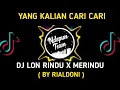 DJ LON RINDU LON RINDU RIALDONI   DJ MERINDU VERSI TRAP BASS  VIRAL TIKTOK 2K21