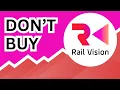DON T BUY Rail Vision Stock Until You Watch This Analysis