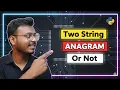 Python Interview Question Are Two Strings Anagrams