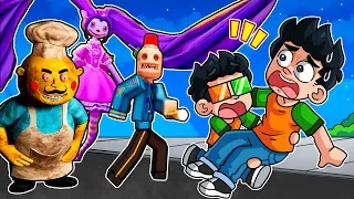 SOBREVIVIMOS 24 HORAS AL ATAQUE DE LOS MONSTRUOS CON MI HERMANITO EN ROBLOX | JONDRES GC
