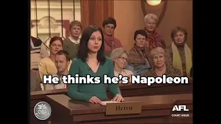 He thinks he s Napoleon