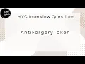 AntiForgeryToken and ValidateAntiForgeryToken in C Interview Questions Tamil
