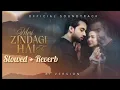 Meri Zindagi Hai Tu (OST) ⭐ Asim Azhar Lofi Slowed + Reverb 💜 | Viral Lofi 2025