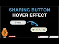 Sharing Button Hover Effect Font Awesome Icons HTML5 CSS3