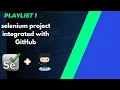 Selenium project integrated with GitHub Selenium project check in git Selenium project in git