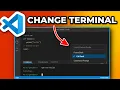 How to Change the Default Terminal in VS Code PowerShell Command Prompt Git Bash