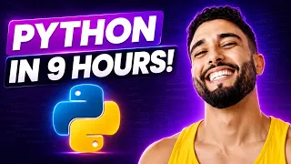 Python Full for Beginners 2026 Master Complete Python in 9 Hours