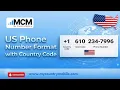 US Phone Number Format with Country Code A Complete Guide My Country Mobile