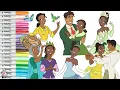Disney Princess Tiana Coloring Book Compilation Tiana Prince Naveen Queen The Princess and the Frog