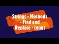PYTHON - Strings