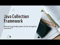 How to Remove Duplicates from an Array List in Java Lecture 7