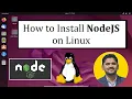 How to install NodeJS on Linux Amit Thinks