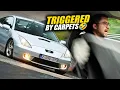 Fighting Audi RS4 and Floormats in Toyota Celica Nurburgring