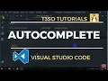 IntelliSense Autocomplete for JavaScript in Visual Studio Code