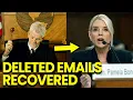 Pam Bondi s Deleted Emails RECOVERED Judge Calls It DEVASTATING